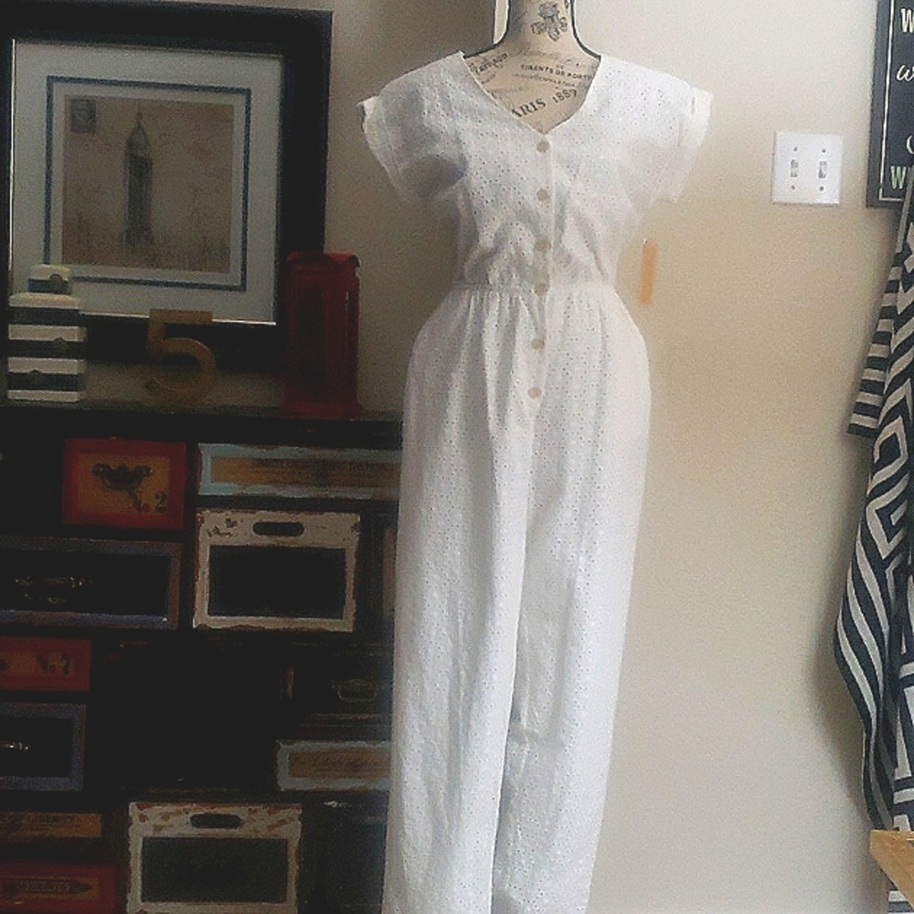 White jumpsuit